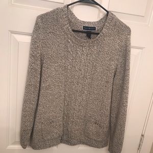 Gray sweater long sleeve